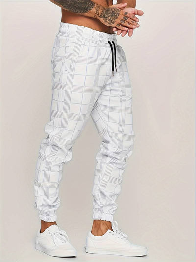 Stefano® - Stylische karierte Jogginghosen