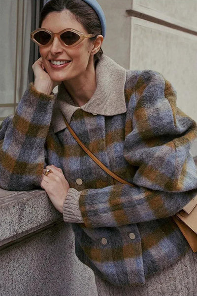 Chaqueta de manga con volantes
