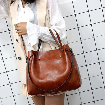 Bolso Retro Gerhild de Cuatro Elegantes Piezas