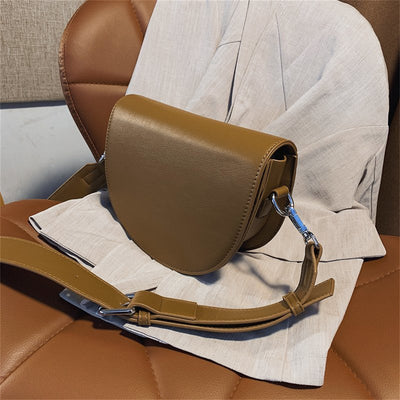 Bolso de cuero vintage para mujer Gertrud - un toque retro elegante