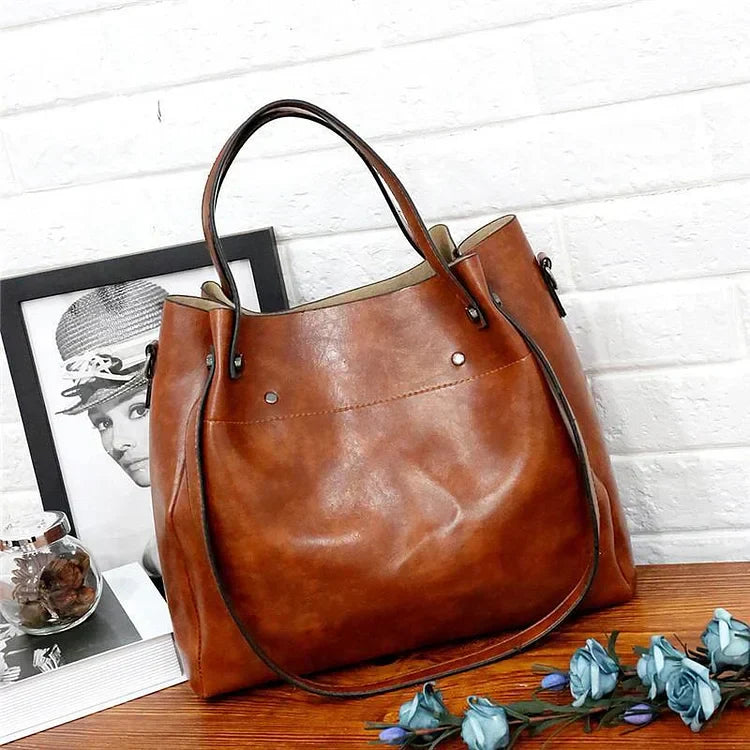 Bolso Retro Gerhild de Cuatro Elegantes Piezas