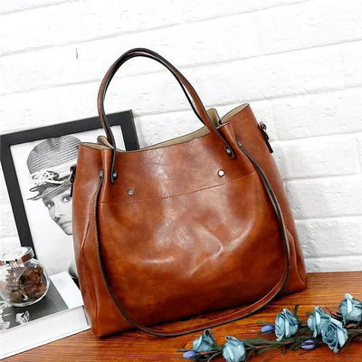 Bolso Retro Gerhild de Cuatro Elegantes Piezas