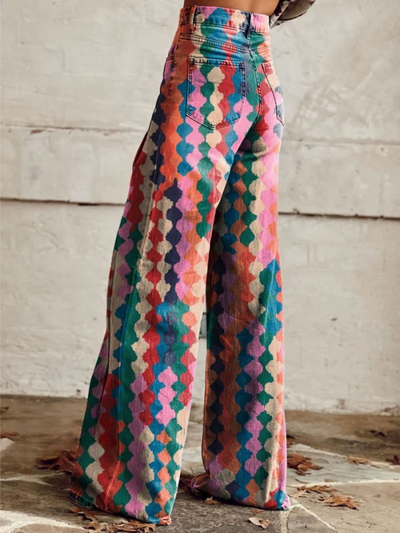 NADINA - PANTALÓN BOHEMIO AMPLIO