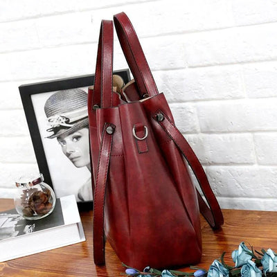 Bolso Retro Gerhild de Cuatro Elegantes Piezas