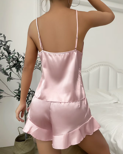 NIA™ | Conjunto de loungewear de tres piezas con bata de baño
