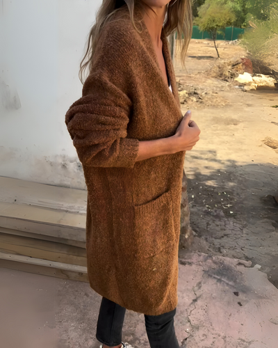 BELIA™️ - Cárdigan informal de punto con bolsillos
