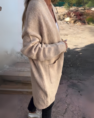 BELIA™️ - Cárdigan informal de punto con bolsillos