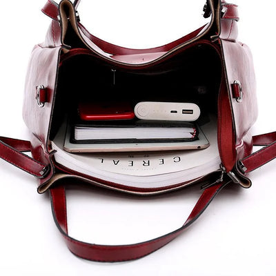 Bolso Retro Gerhild de Cuatro Elegantes Piezas