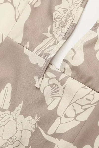 Erika - Vestidos Asimétricos con Cuello en V y Encantadoras Borlas en Forma de Corazón