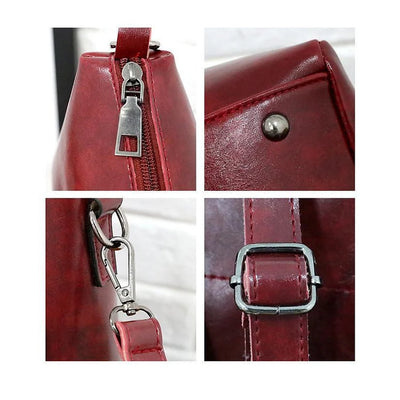 Bolso Retro Gerhild de Cuatro Elegantes Piezas