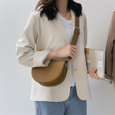 Bolso de cuero vintage para mujer Gertrud - un toque retro elegante