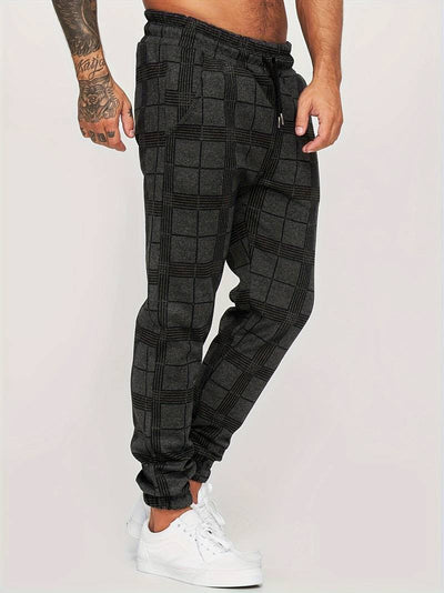 Stefano® - Stylische karierte Jogginghosen