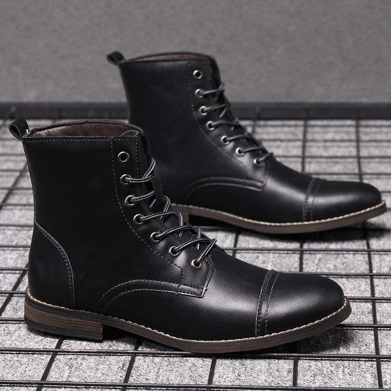 Claude | Botines de cuero genuino