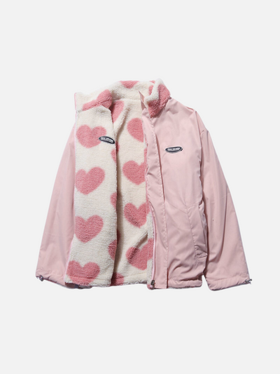 Chaqueta Oversized Doble Cara Ingrid: Estilo y Comodidad Ajustada a la Perfección