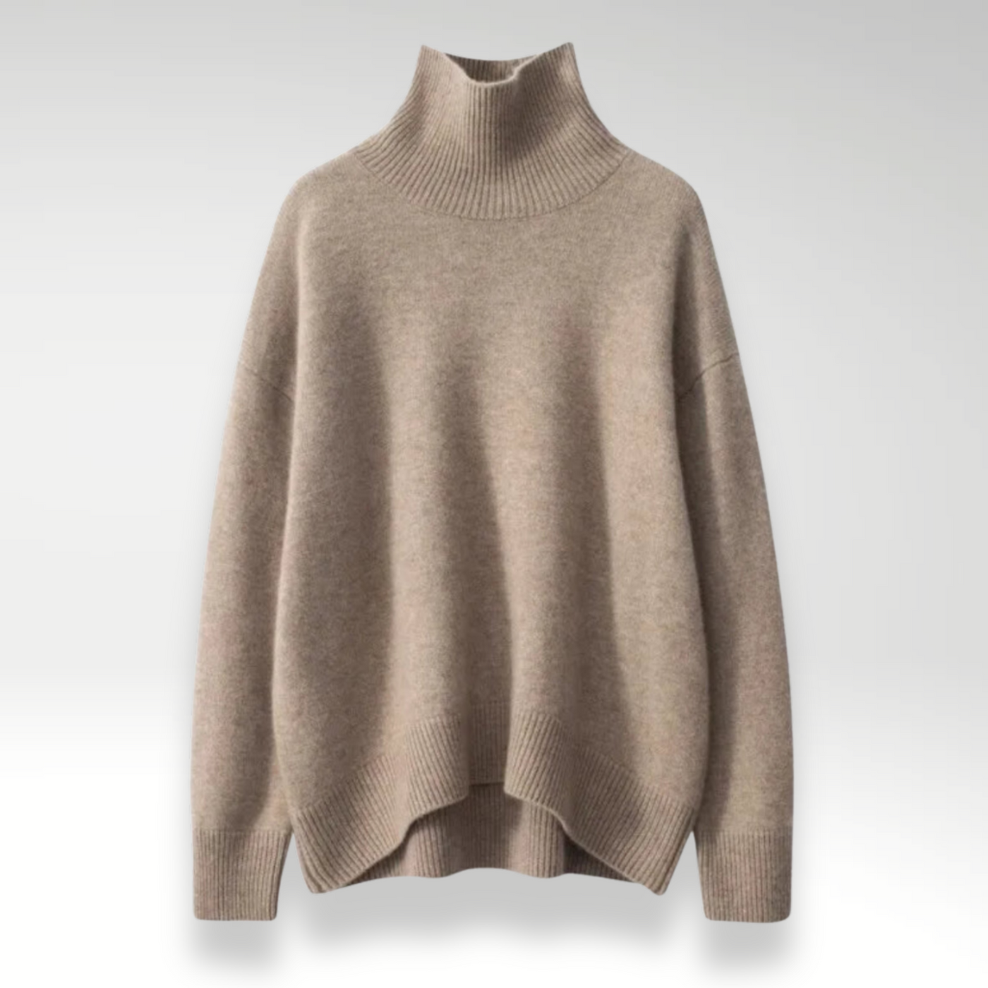 Luxora™ | Comodidad Última: Suéter de Cachemira Suave con Cuello Estiloso