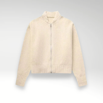 Luxora™ | Elegante Cárdigan con Cremallera para un Look Refinado