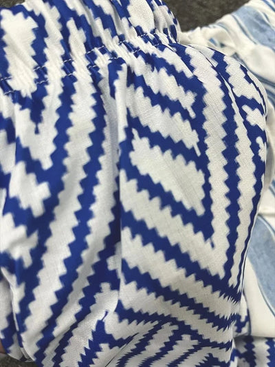 Pantalones de rayas con botones Delia: comodidad y estilo para ellas