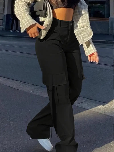 Pantalones Cargo Chic para Mujer - Estilo y Comodidad en Uno