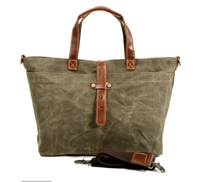 Bolsa Heirloom de lona encerada: Estilo y Durabilidad en Uno