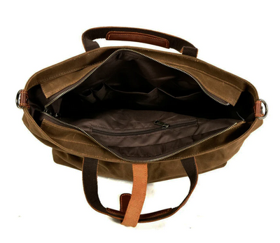 Bolsa Heirloom de lona encerada: Estilo y Durabilidad en Uno