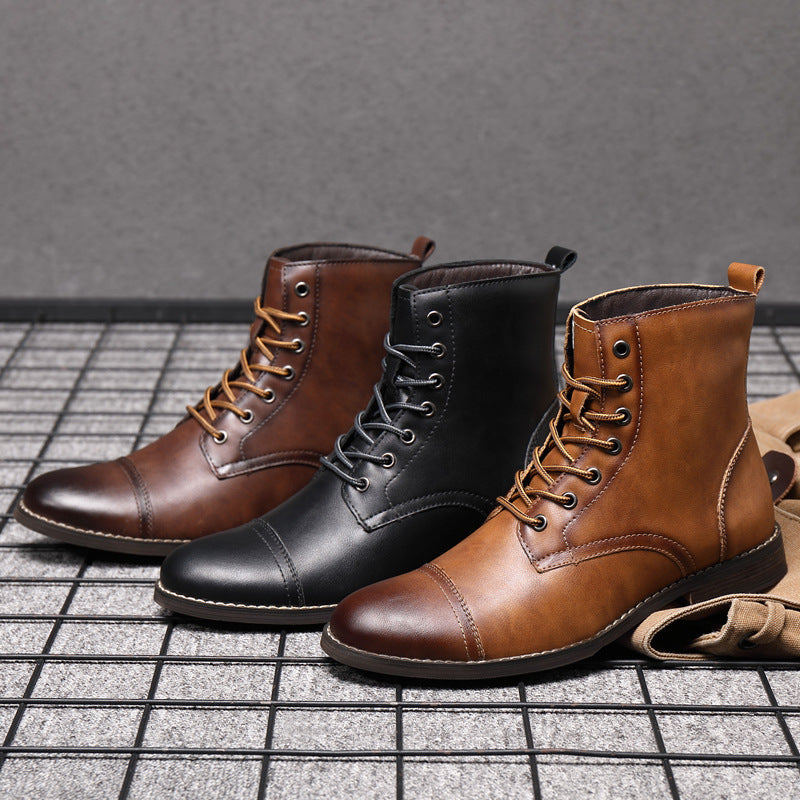 Claude | Botines de cuero genuino