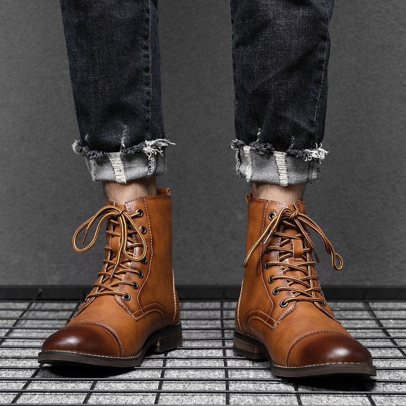 Claude | Botines de cuero genuino