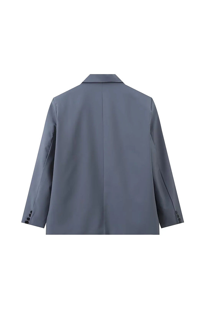 Blazer de gran tamaño con abertura