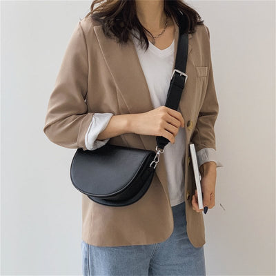 Bolso de cuero vintage para mujer Gertrud - un toque retro elegante