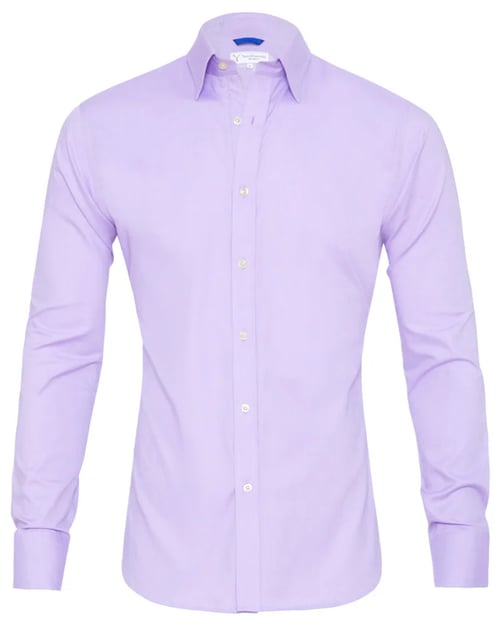 Camisa Oxford elástica con botones