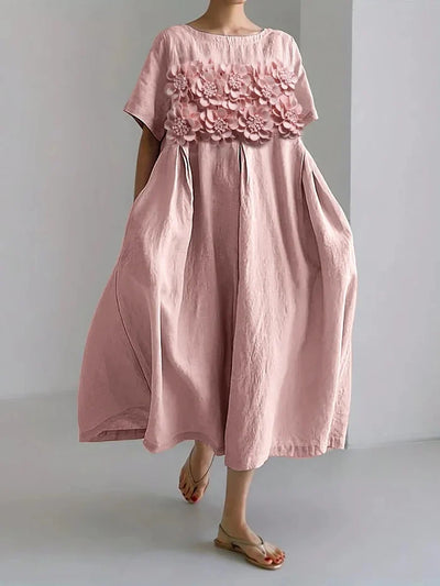 Vestido Floral Casual para Mujer - Estilo Anna