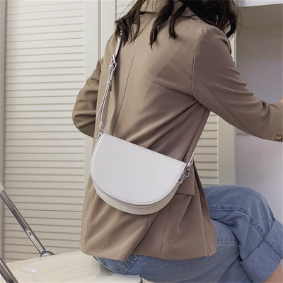 Bolso de cuero vintage para mujer Gertrud - un toque retro elegante