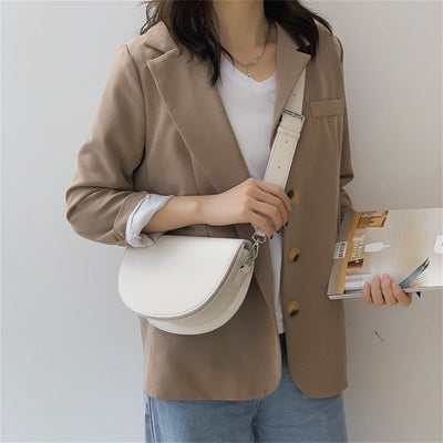 Bolso de cuero vintage para mujer Gertrud - un toque retro elegante