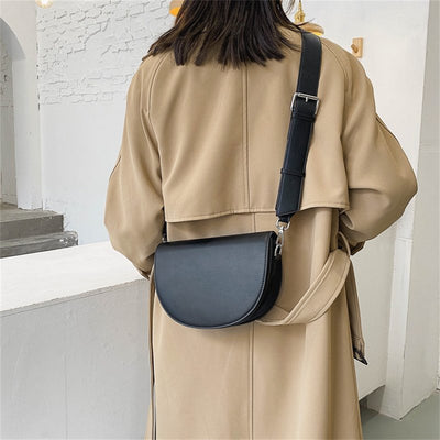 Bolso de cuero vintage para mujer Gertrud - un toque retro elegante
