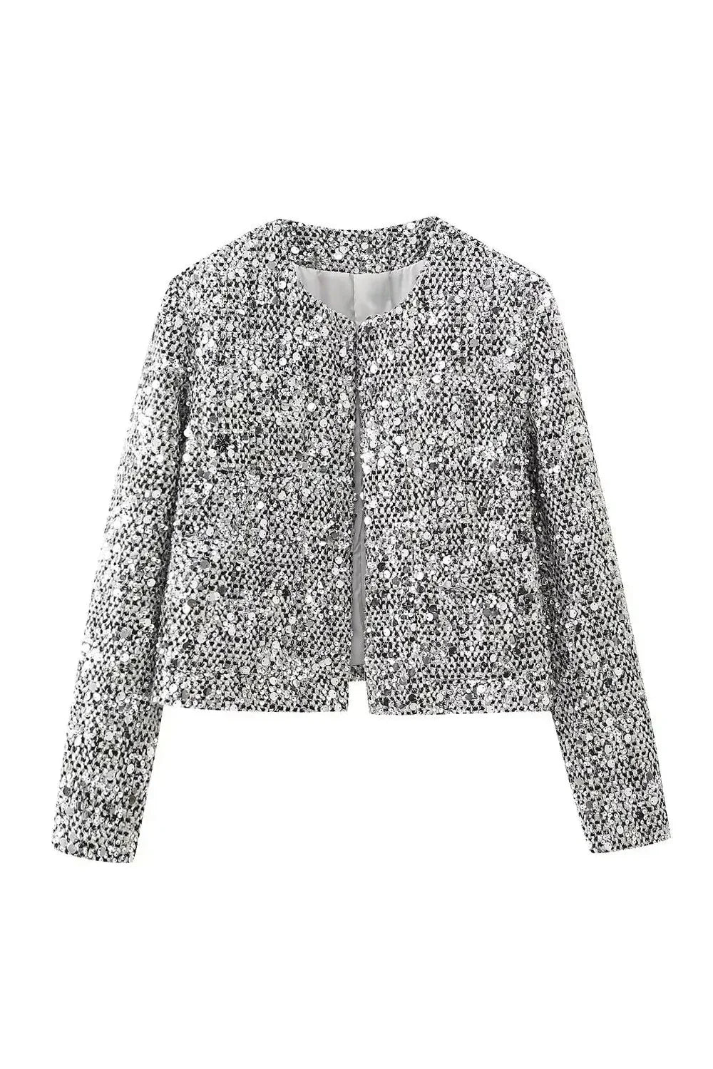 Chaqueta Esmerilada de lentejuelas
