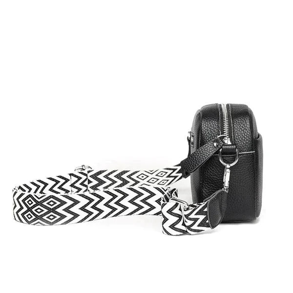 Bolso bandolera de piel chic de París
