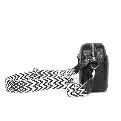 Bolso bandolera de piel chic de París