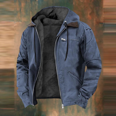 Luis | Chaqueta con cremallera y capucha