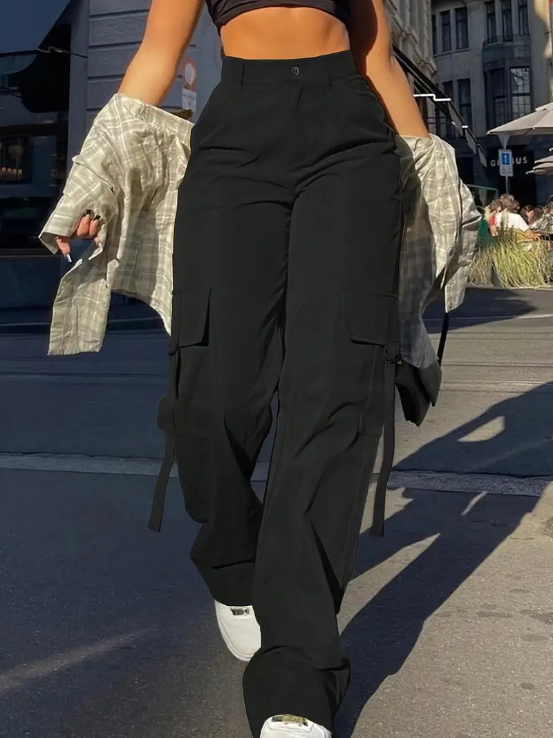 Pantalones Cargo Chic para Mujer - Estilo y Comodidad en Uno