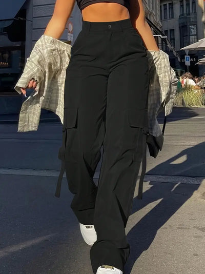 Pantalones Cargo Chic para Mujer - Estilo y Comodidad en Uno