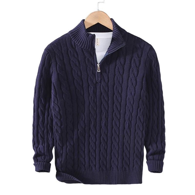 Fredrik™ | Suéter de lujo con cremallera