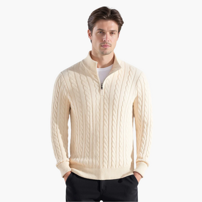 Fredrik™ | Suéter de lujo con cremallera