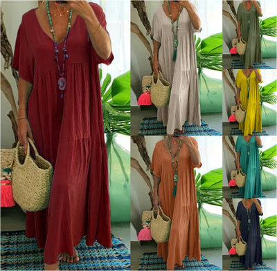 Vestido Maxi Casual para Mujer - Estilo y Comodidad en Cada Ocasión