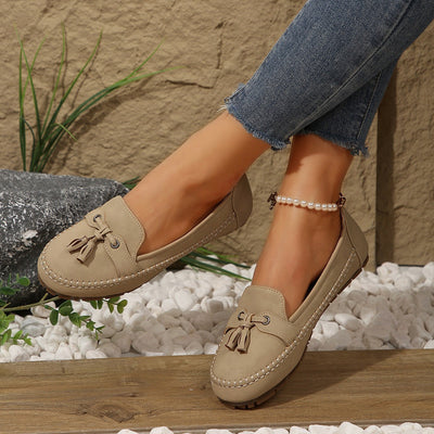 Khay | Elegantes y cómodo calzado para damas con tacón plano para un confort perfecto