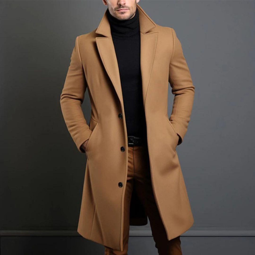 Florian | Abrigo de trinchera de lana