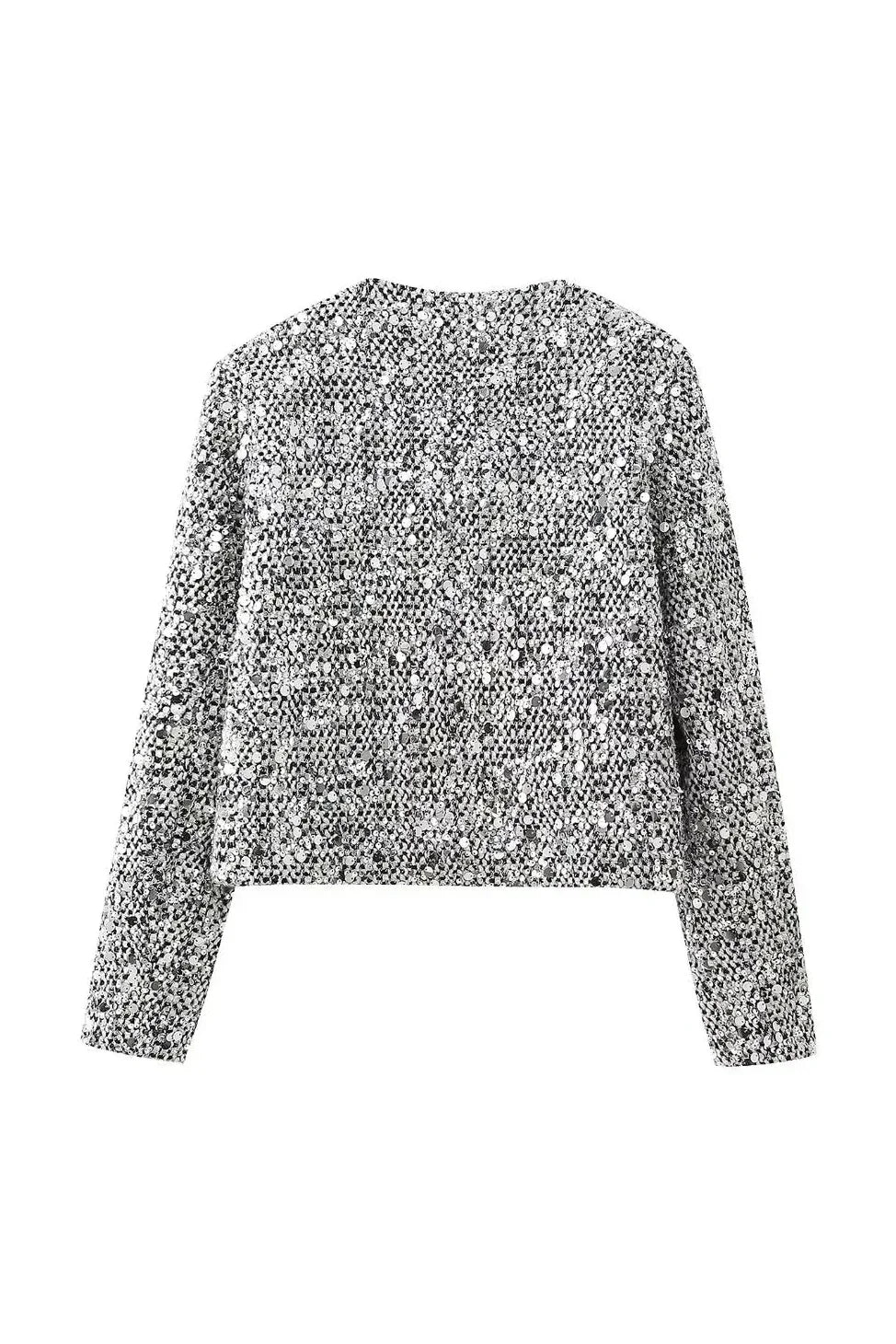 Chaqueta Esmerilada de lentejuelas