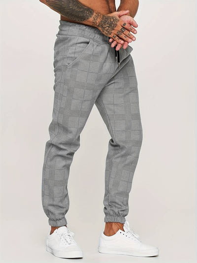 Stefano® - Stylische karierte Jogginghosen