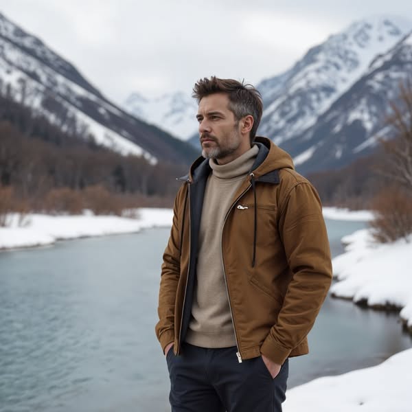 Martin™ | Chaqueta vintage clásica y elegante con forro