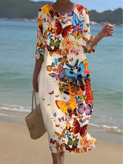 Vestido BohoBloom de Sandra: Un Estilo Único para tu Guardarropa