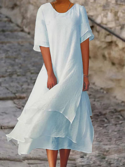 Vestido a Capas Elegante y Chic Gertrud - Estilo Inigualable para Tu Guardarropa