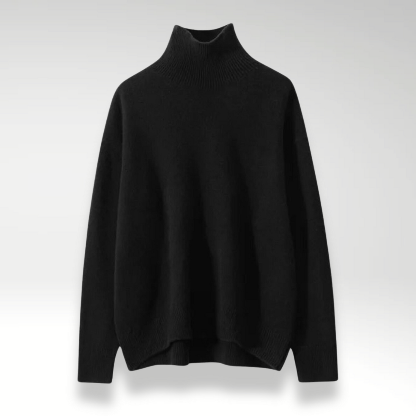 Luxora™ | Comodidad Última: Suéter de Cachemira Suave con Cuello Estiloso